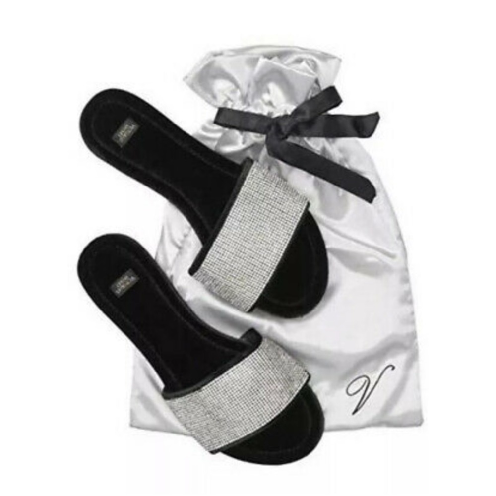 Victoria’s Secret Rhinestone Slippers